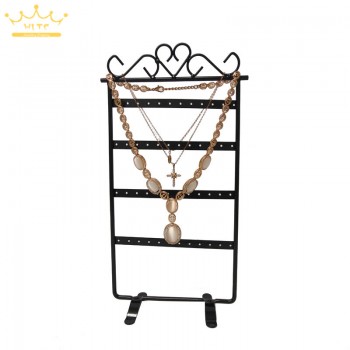 48 Holes Display Rack Metal Stand Holder Closet Jewelry Earrings Organizers Showcase Packaging amp; Display Wholesale
