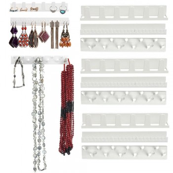 2019 New Jewelry Display Hanging Earring Necklace Ring Hanger Holder Rack Sticky Hooks popular