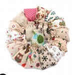 5pcs/lot Small Cotton Bags 10x14 13x18 15x20cm Wedding Drawstring Gift Bag Pouches Nice Cosmetic Bracelet Jewelry Packaging Bags