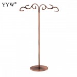 Earrings Necklace Jewelry Stand Holder Display Rack Simple Style Vintage Metal Stand Holder Display Shelf Jewelry Stand Holder