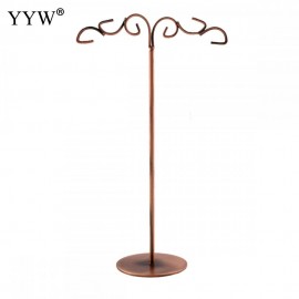 Earrings Necklace Jewelry Stand Holder Display Rack Simple Style Vintage Metal Stand Holder Display Shelf Jewelry Stand Holder