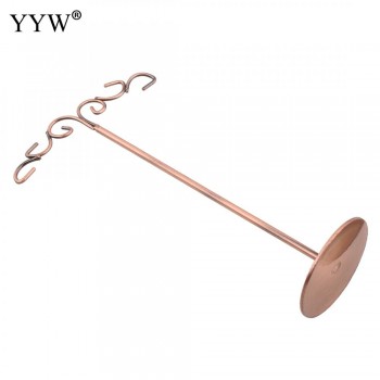 Earrings Necklace Jewelry Stand Holder Display Rack Simple Style Vintage Metal Stand Holder Display Shelf Jewelry Stand Holder
