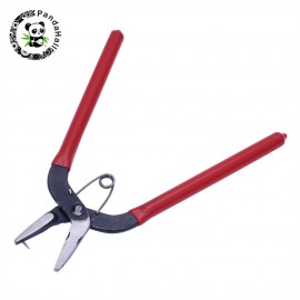 Stainless Steel Hole Punch Pliers Jewelry Tools amp; Equipments Hand Tools Red 155x85x11mm, Pin: 1mm