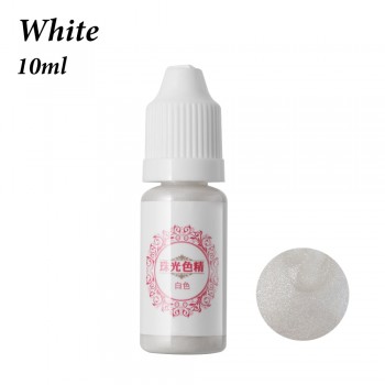 1 Bottle 10ml 10 Colors Liquid Pearl Resin Pigment Dye UV Resin Epoxy Resin DIY Making Crafts Jewelry AccessoriesDropshipping