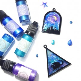Crafts Pigment Gel Pearlescent Mica UV Resin Epoxy Powder DIY Crafts Accessory CX17