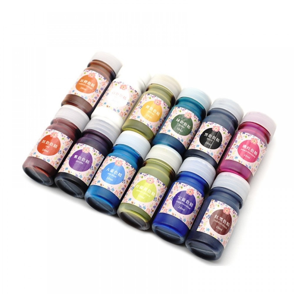 10ml High Concentration UV Resin Liquid Coloring Dye Pigment Epoxy for DIY Jewelry Making Crafts KQS8