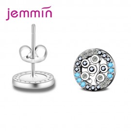 JEMMIN Trendy Stub Earrings 925 Sterling Silver Women Anniversary Appointment Jewelry Gifts Wholesale High Quality Popular