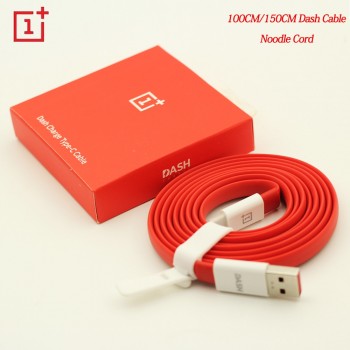 Original Dash Cable 5V 4A 100CM/150CM Noodle USB TYPE C Fast Charging Data Cable For Oneplus 3 3T 5 5T XIAOMI A1 5 6 LG G5 G6 V3