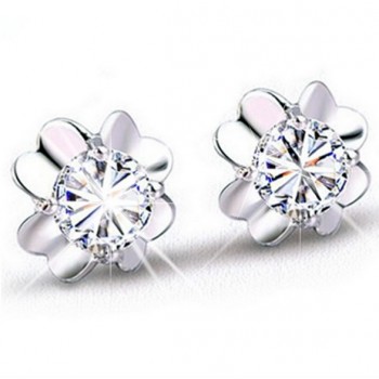 OMHXZJ wholesale Fashion jewelry crystal heart International certification Amethyst real 925 sterling silver Stud earrings YS03