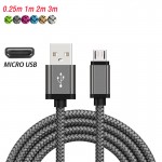 1/2/3 Meter Micro USB Phone Cable Android Charger Cable Kabel Micro USB Charging Wire Cord for Xiaomi Redmi 5 5Plus 6 6A S2