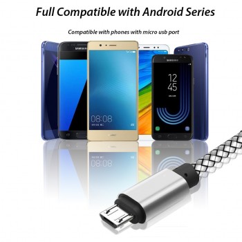 1/2/3 Meter Micro USB Phone Cable Android Charger Cable Kabel Micro USB Charging Wire Cord for Xiaomi Redmi 5 5Plus 6 6A S2