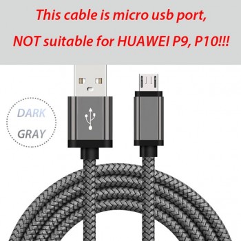2m 3m Micro USB Cable Mobile Phone Charger Cabel 2/3 Meters Micro-Usb for Samsung Galaxy J7 Pro J6 A6 A7 2018 Asus Charge Cable