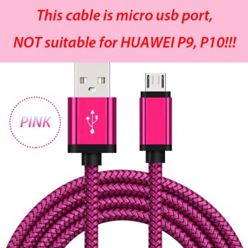 2m 3m Micro USB Cable Mobile Phone Charger Cabel 2/3 Meters Micro-Usb for Samsung Galaxy J7 Pro J6 A6 A7 2018 Asus Charge Cable