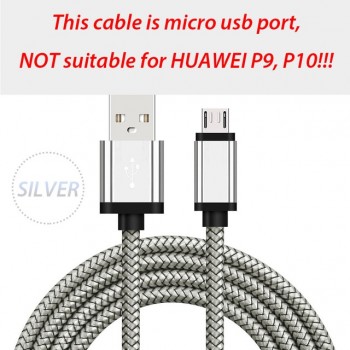2m 3m Micro USB Cable Mobile Phone Charger Cabel 2/3 Meters Micro-Usb for Samsung Galaxy J7 Pro J6 A6 A7 2018 Asus Charge Cable