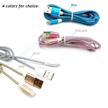 0.5m/Short/1m/1.5m/2m/200cm/3m/300cm/Long USB-C 9V/12V Fast Charge USB Type-C Cable for Galaxy S9 S8 A5/A3/2017 1.5/2/3 Meter