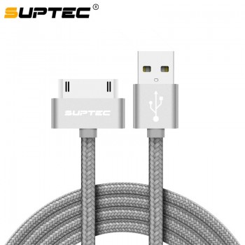 SUPTEC USB Cable for iPhone 4 s 4s 3GS iPad 2 3 iPod Nano touch Fast Charging 30 Pin Original Charge adapter Charger Data Cable