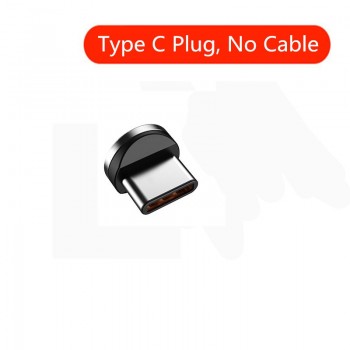L TYPE Magnetic Charge Cable Micro USB Type C 8 Pin Cable to USB Cord For Mobile Phone 90 Degree Magnet Charger For iPhone X 8 7