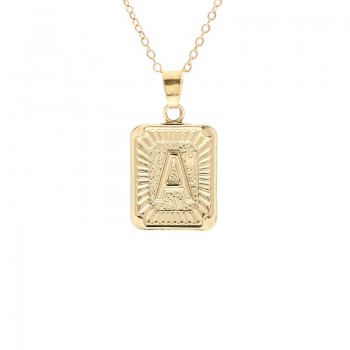 Fashion Jewelry Brand English Alphabet Pendant Necklace For Women Gift