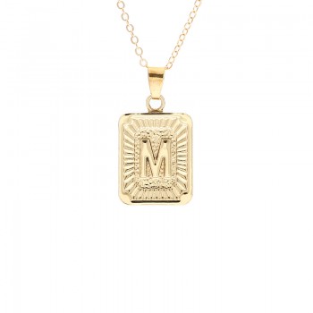 Fashion Jewelry Brand English Alphabet Pendant Necklace For Women Gift