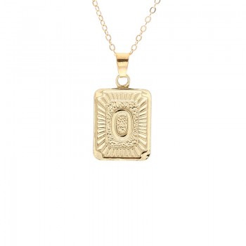 Fashion Jewelry Brand English Alphabet Pendant Necklace For Women Gift