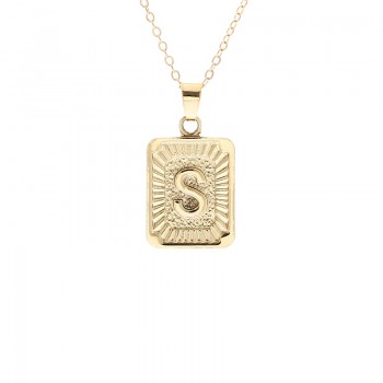 Fashion Jewelry Brand English Alphabet Pendant Necklace For Women Gift