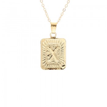 Fashion Jewelry Brand English Alphabet Pendant Necklace For Women Gift