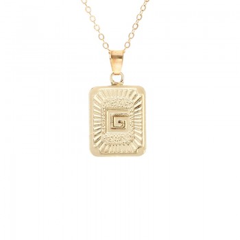 Fashion Jewelry Brand English Alphabet Pendant Necklace For Women Gift