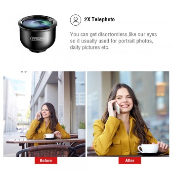 APEXEL 5in1 Mobile Phone Lens Kit Pro Photography HD Fisheye Super Wide Angle Macro Telescope Lens for Samsung iPhone Xs Mate