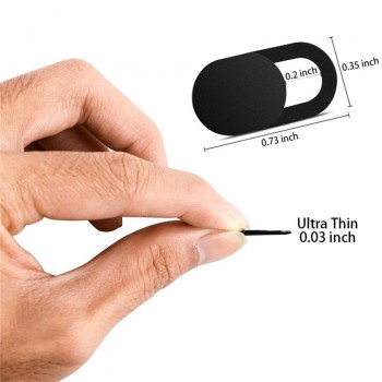 6PCS WebCam Cover Shutter Magnet Slider Plastic Camera Cover for Web Cam IPhone PC Laptops Mobile Phone Lens Privacy Sticker