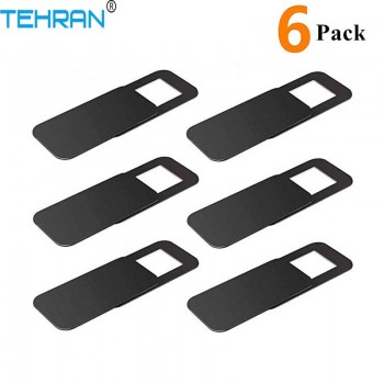 6Pack TEHRAN Webcam Cover Shutter Magnet Slider Plastic Camera Cover for Laptops Mobile Phone Lens Privacy Sticker