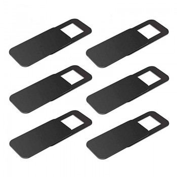 6Pack TEHRAN Webcam Cover Shutter Magnet Slider Plastic Camera Cover for Laptops Mobile Phone Lens Privacy Sticker