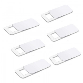 6Pack TEHRAN Webcam Cover Shutter Magnet Slider Plastic Camera Cover for Laptops Mobile Phone Lens Privacy Sticker