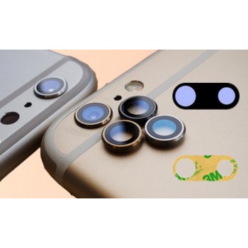 MAIJIEKE 100% Ori Black Rear Camera Lens for iPhone 8 7 6s 6 plus Camera Lens Sapphire Crystal Back Camera Glass Lens+Sticker