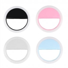 Universal 3 levels LED Flash Light Up Selfie Luminous Lamp Phone Ring For iPhone SE 5 6 6S Plus LG Samsung HTC LG Free Shipping