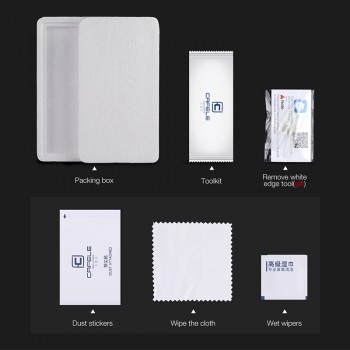 CAFELE Tempered Glass For Xiaomi MI 8 6 5 X A1 6X A2 mix 2 2S 3 Pocophon F1 Redmi Note 4X 5pro Screen Protector Protective Glass
