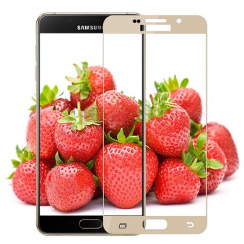 FHVUMX 3D Full Cover Tempered Glass on the for Samsung Galaxy S7 J3 J5 J7 A3 A5 A7 2017 2016 Screen Protector Film 9H Protective