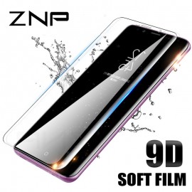 ZNP 9D Curved Soft Film For Samsung Galaxy S8 S9 Screen Protector Note 9 8 S7 Edge Not Glass For Samsung S9 Plus Protection Film