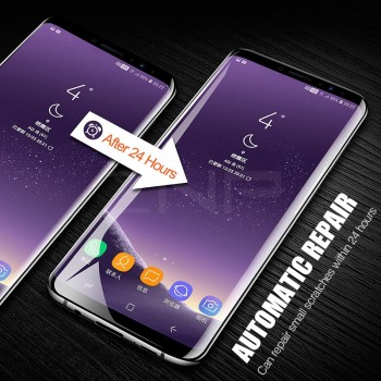ZNP 9D Curved Soft Film For Samsung Galaxy S8 S9 Screen Protector Note 9 8 S7 Edge Not Glass For Samsung S9 Plus Protection Film