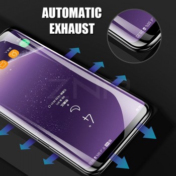 ZNP 9D Curved Soft Film For Samsung Galaxy S8 S9 Screen Protector Note 9 8 S7 Edge Not Glass For Samsung S9 Plus Protection Film