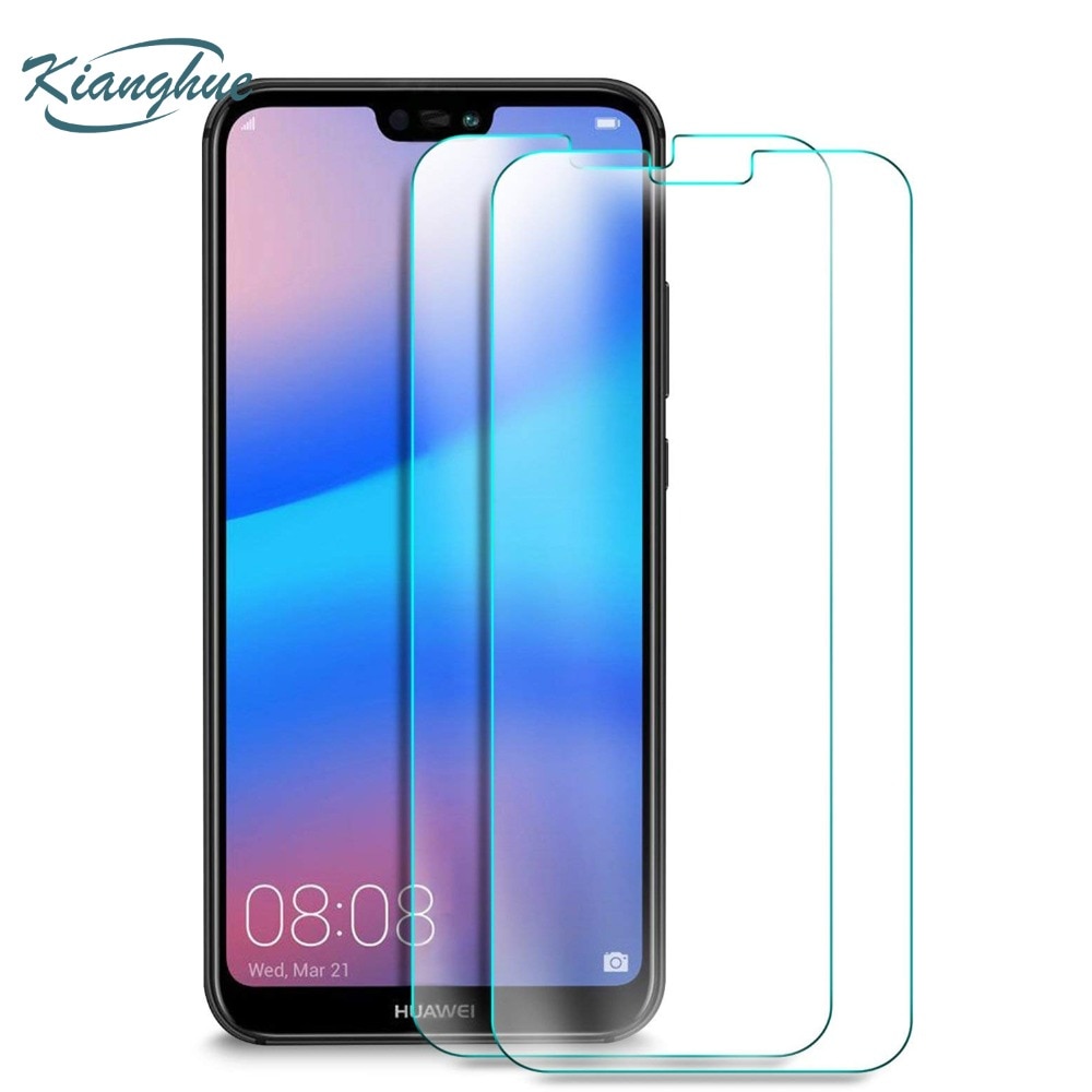 Kianghue Tempered Glass For Huawei P20 Pro P10 P9 Plus P8 Lite 2017 Screen Protective Glass For Huawei P20 Lite Protector Film