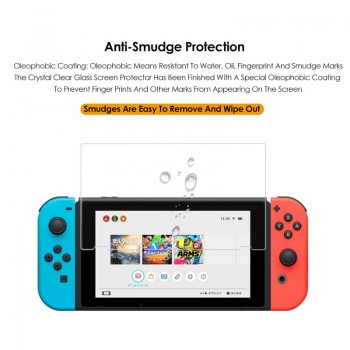 2PCS Tempered Glass For Nintend Switch Screen Protector 9H Ultra-thin Explosion-proof Protective film For Nintend Switch Glass
