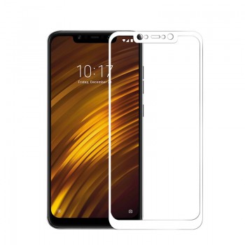 5D 9H Full Cover Tempered Glass For Xiaomi Pocophone F1 Glass Film HD Premium Full Screen Protector For Xiaomi Pocophone F1