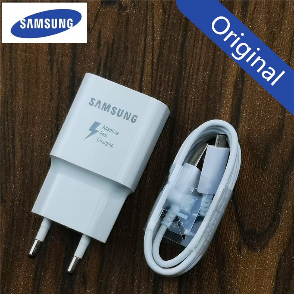 Original EU Samsung Fast Charger qc 3.0 quick charge Usb Travel adapter For Galaxy a8 a6 a5 Note 4 5 J3 J5 2017 J7 S6 S7 edge S4