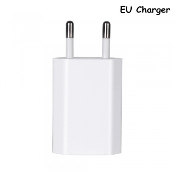 Original AC Wall USB Charger EU Plug For Apple iPhone 5 5S 5C 6 6S 7 8 Plus X XS XR XS Max USB Charging Cable + Charger Adapter
