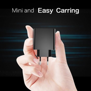 Usb charger 3 port LED Display amp; qc3.0 fast charger plug for iPhone Samsung Xiaomi Huawei Wall Travel EU Smart Desktop Chargers