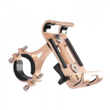 Full Aluminium Alloy Mobile Phone Holder Stands For Bicycle Motorcycle Metal Mountain Bike Road Bike Phone Holder for iphone 6 8