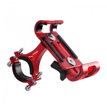 Full Aluminium Alloy Mobile Phone Holder Stands For Bicycle Motorcycle Metal Mountain Bike Road Bike Phone Holder for iphone 6 8