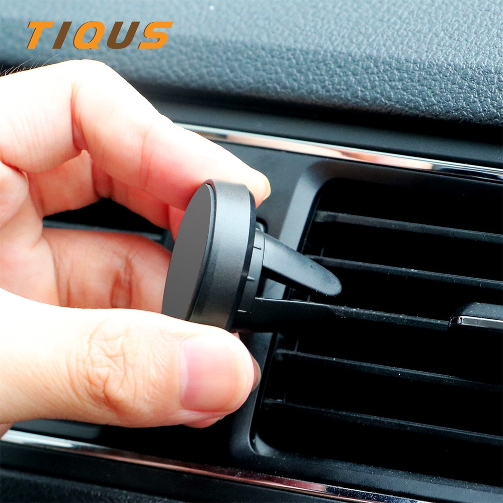 TIQUS Magnetic Car Phone Holder Universal Magnet Air Vent Mount Mobile Cell Phone Car Holder Stand For iPhone Samsung Xiaomi