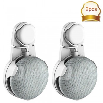 For Google Home Mini Wall Mount Outlet Hanger Stand, Compact Holder Case Plug, Plug-in Mount Stand