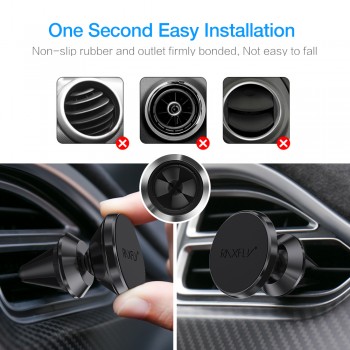 RAXFLY Magnetic Car Phone Holder For Samsung Galaxy S10 Note 9 8 Air Vent Mount Magnet Phone Holder For iPhone XS Max XR XS X 8